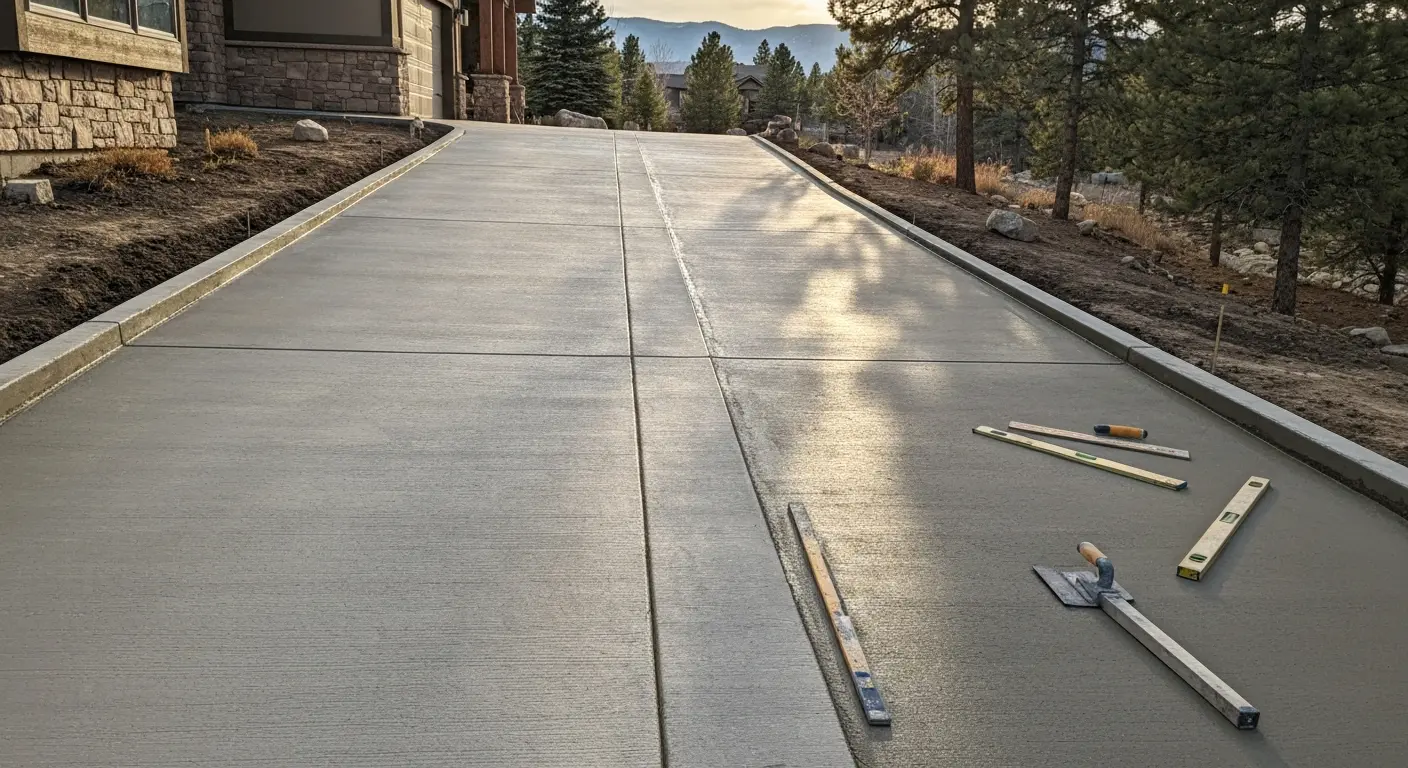 Driveway installation