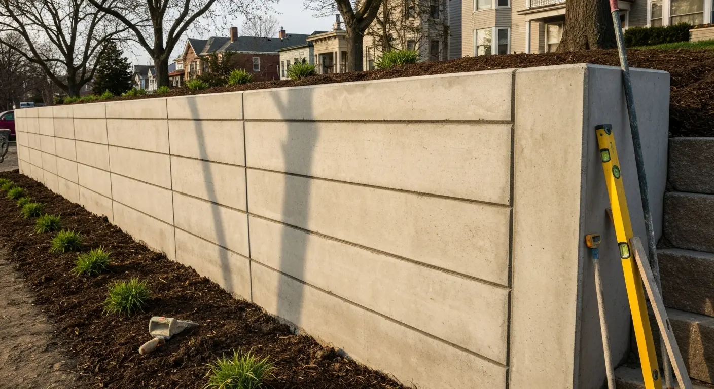 Retaining wall