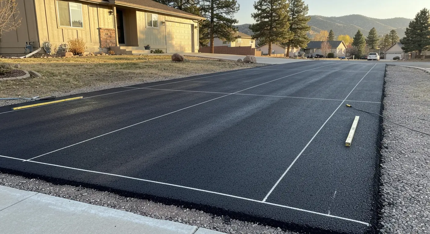 Driveway installation