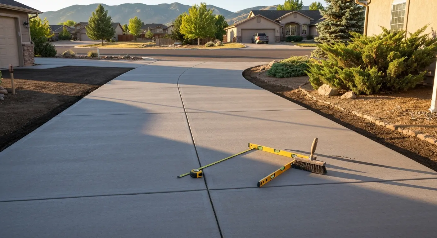 Driveway installation project