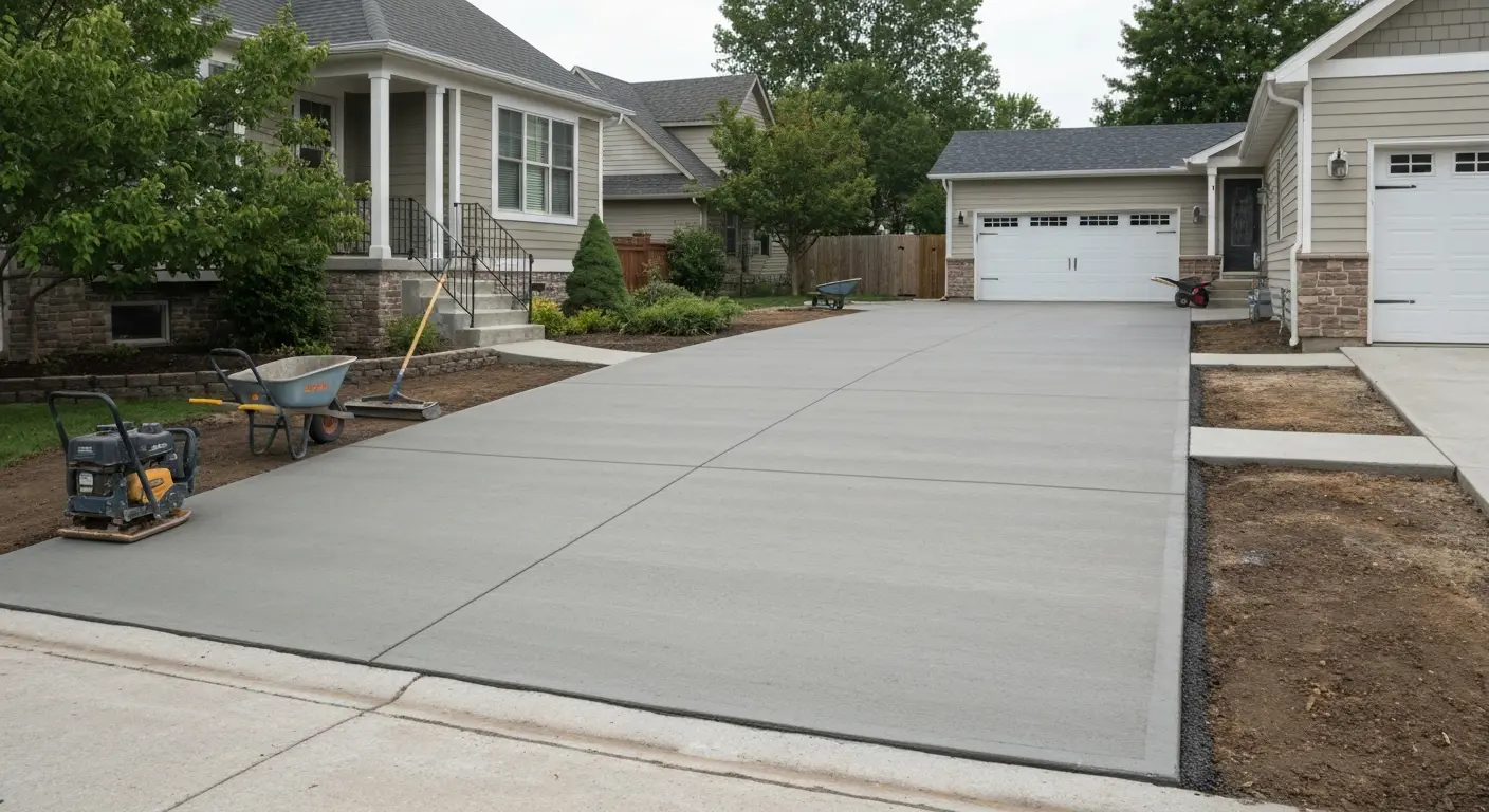 Residential driveway project