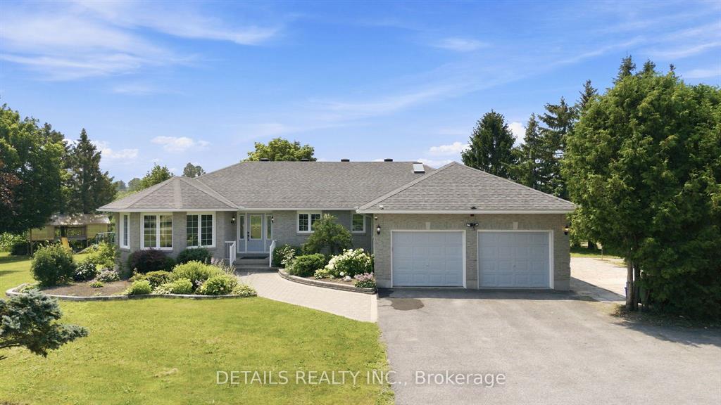Front exterior of 6408 Fourth Line Road in Ottawa
