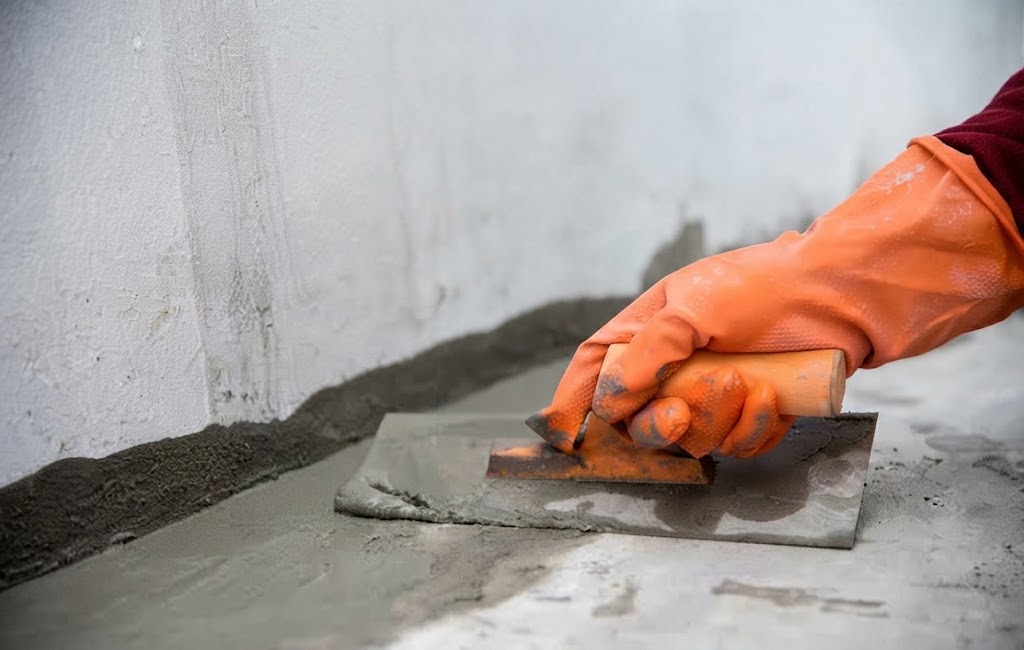 Professional concrete work and crack repair services