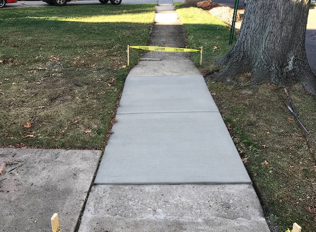 Professional sidewalk, patio and walkway repair services