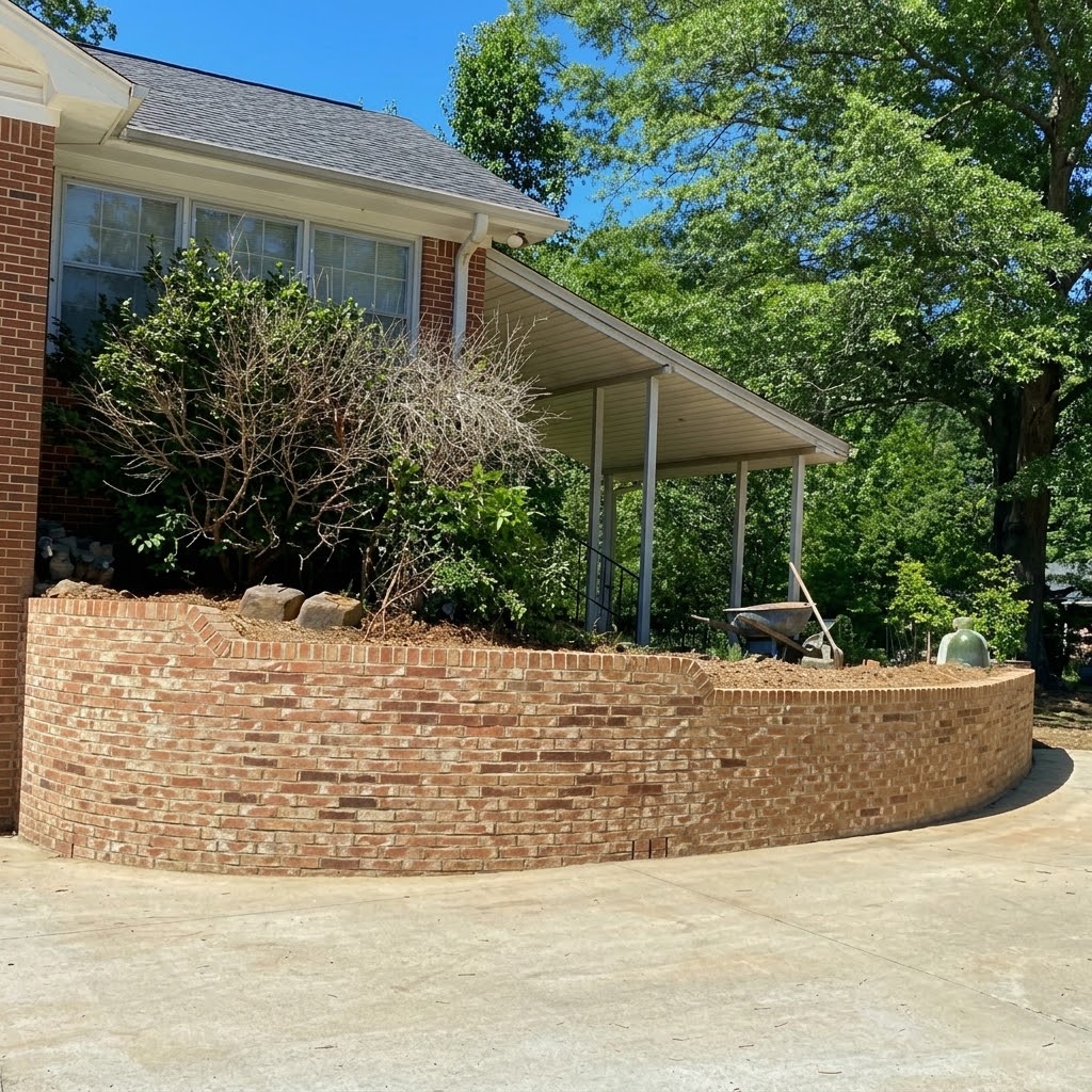 Professional retaining wall builds and repair services