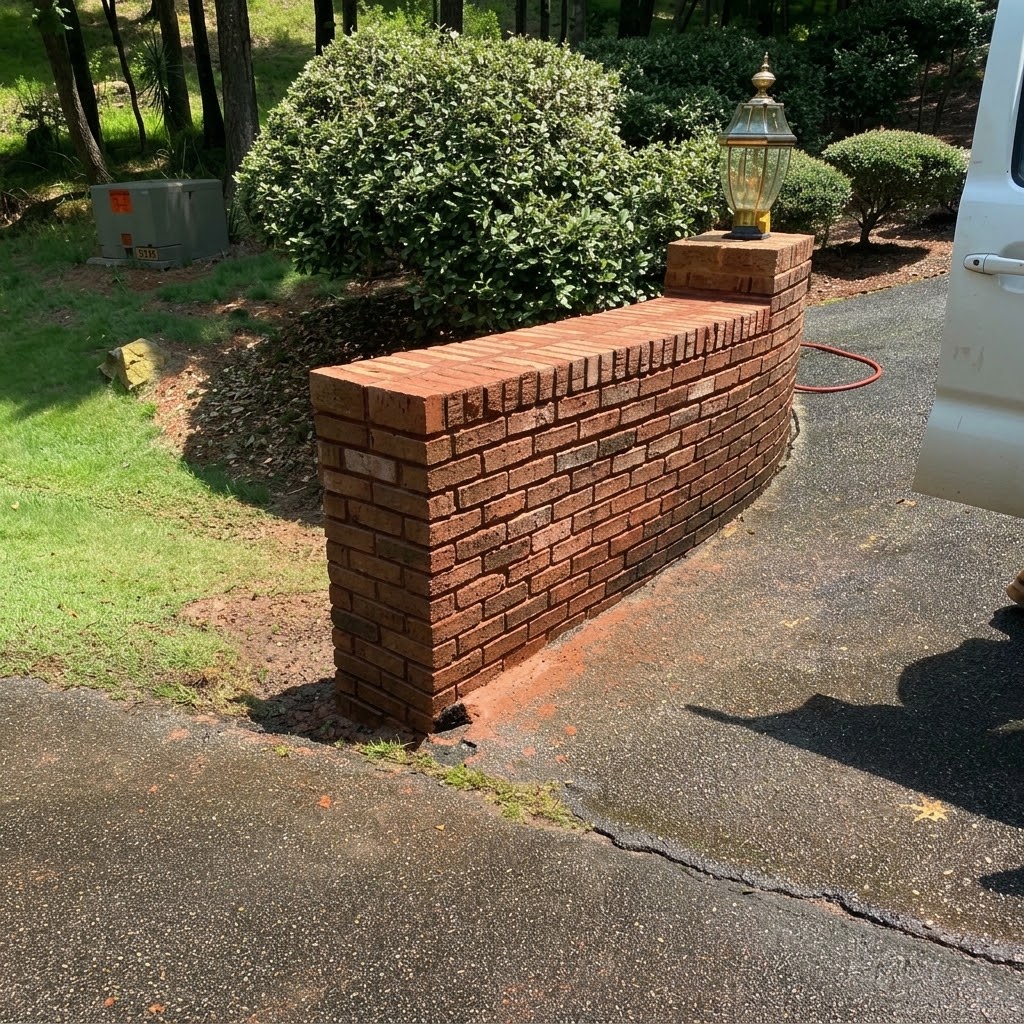 Professional brick repair and replacement services