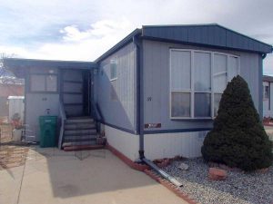 manufactured homes setup on a street manufactured homes setup on a street