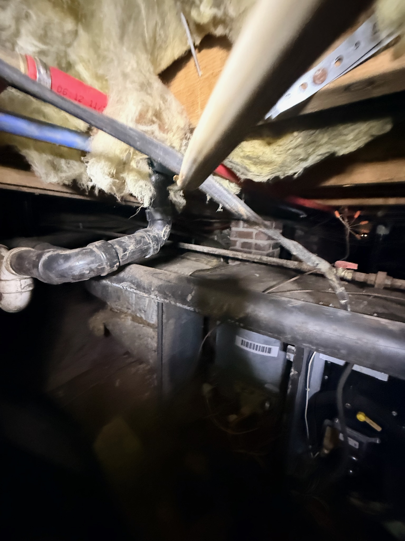 Heat pump at a lake home
