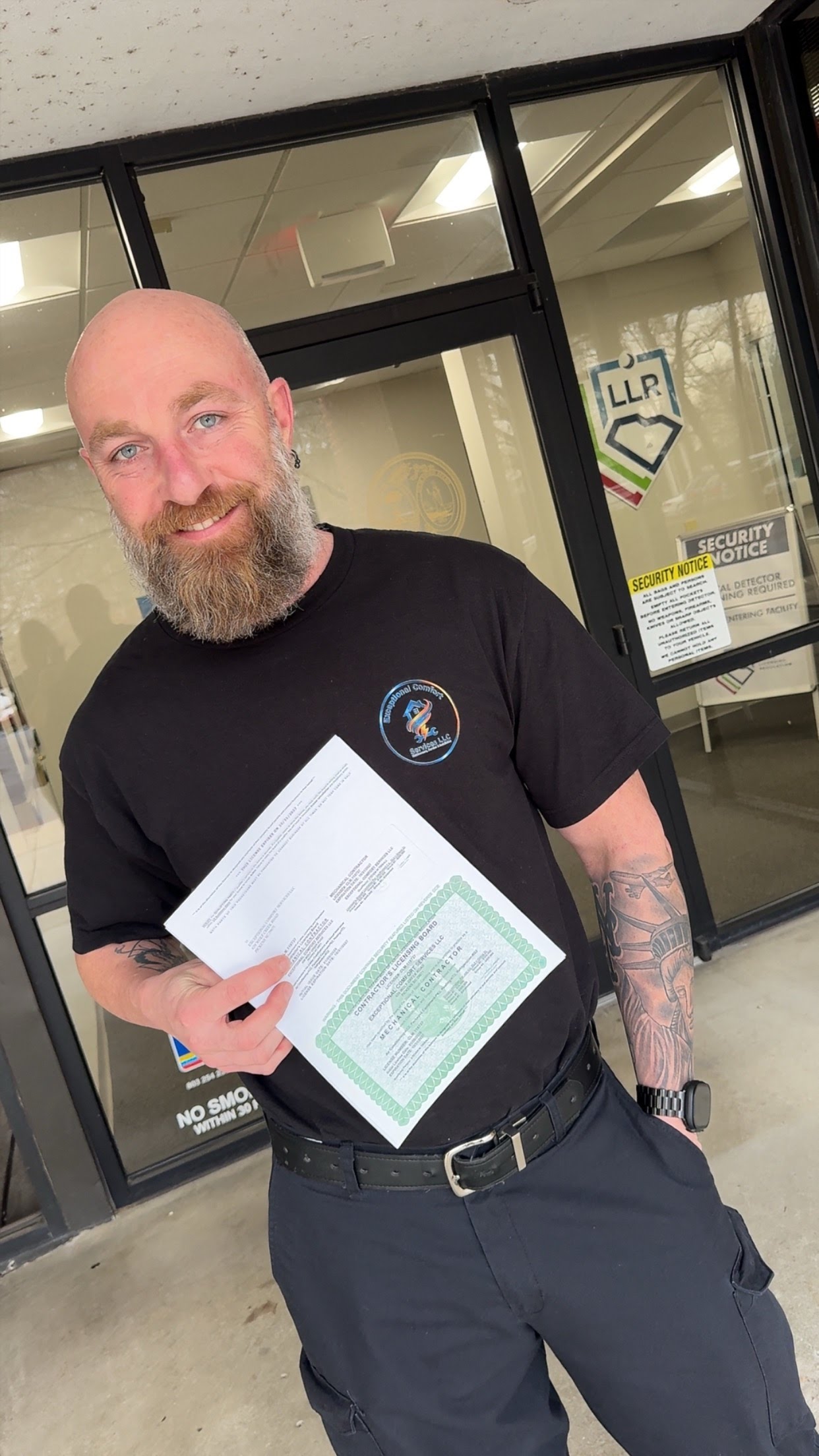Steven Tibball licensed contractor