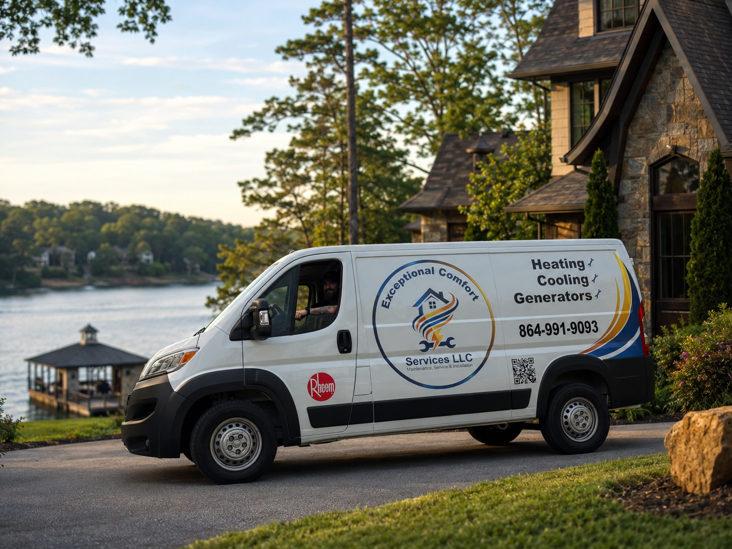 ECS service area across Upstate SC