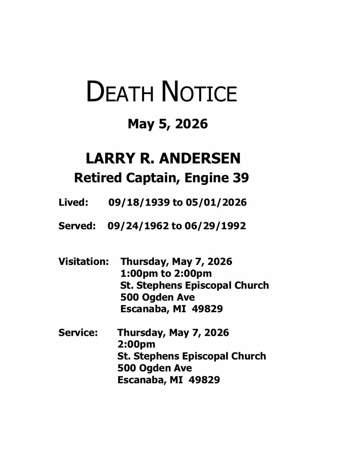 anderson info