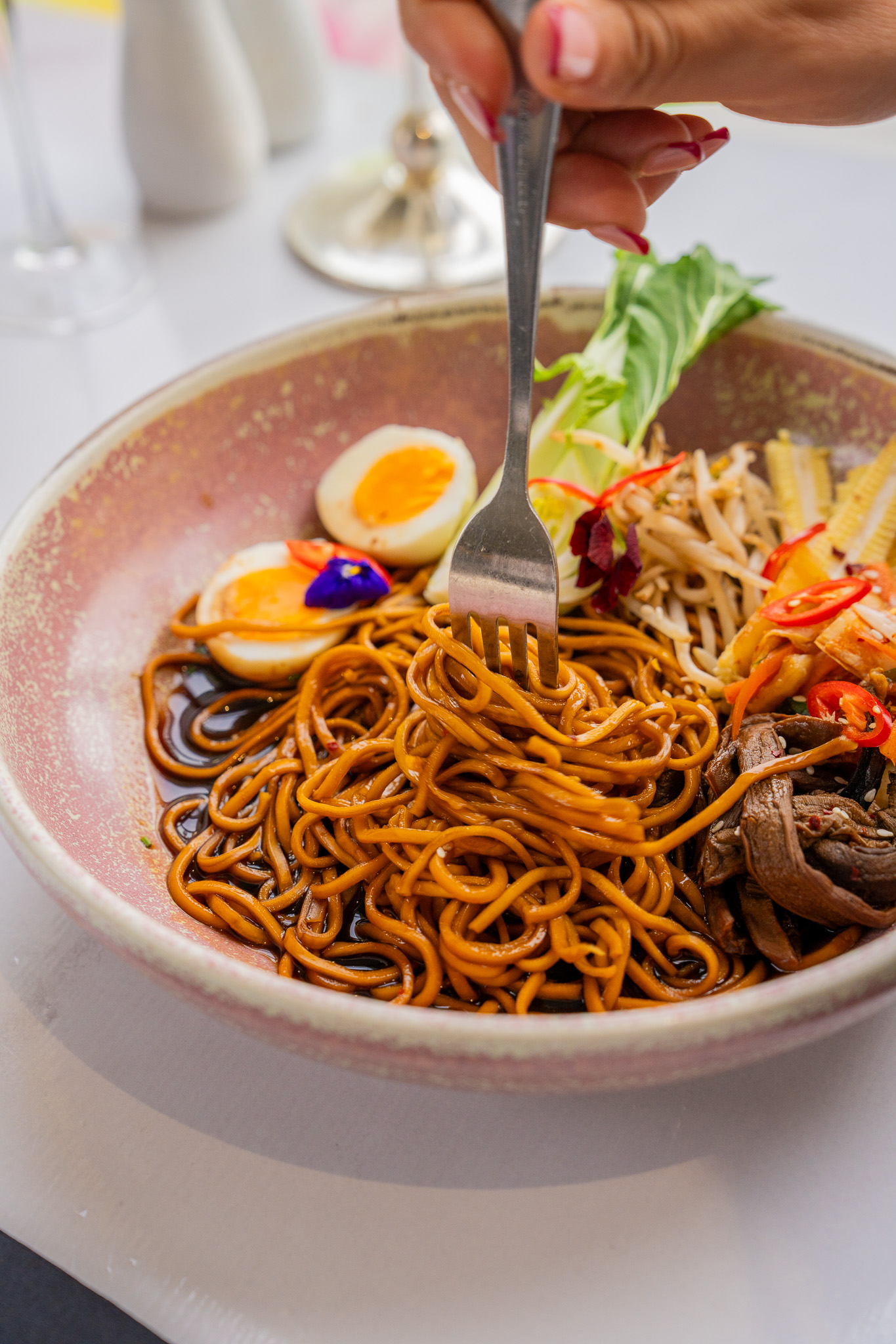 A finely presented dish served at The Mulberry