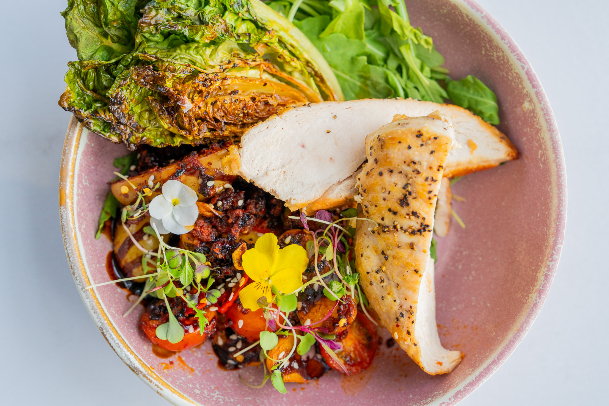A seasonal plate served at The Mulberry