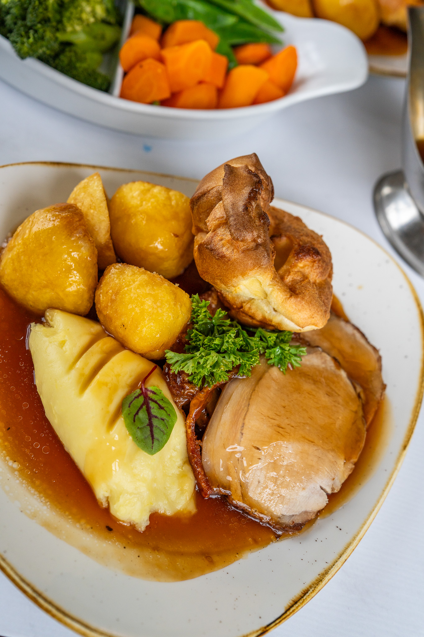 Sunday roast at The Mulberry