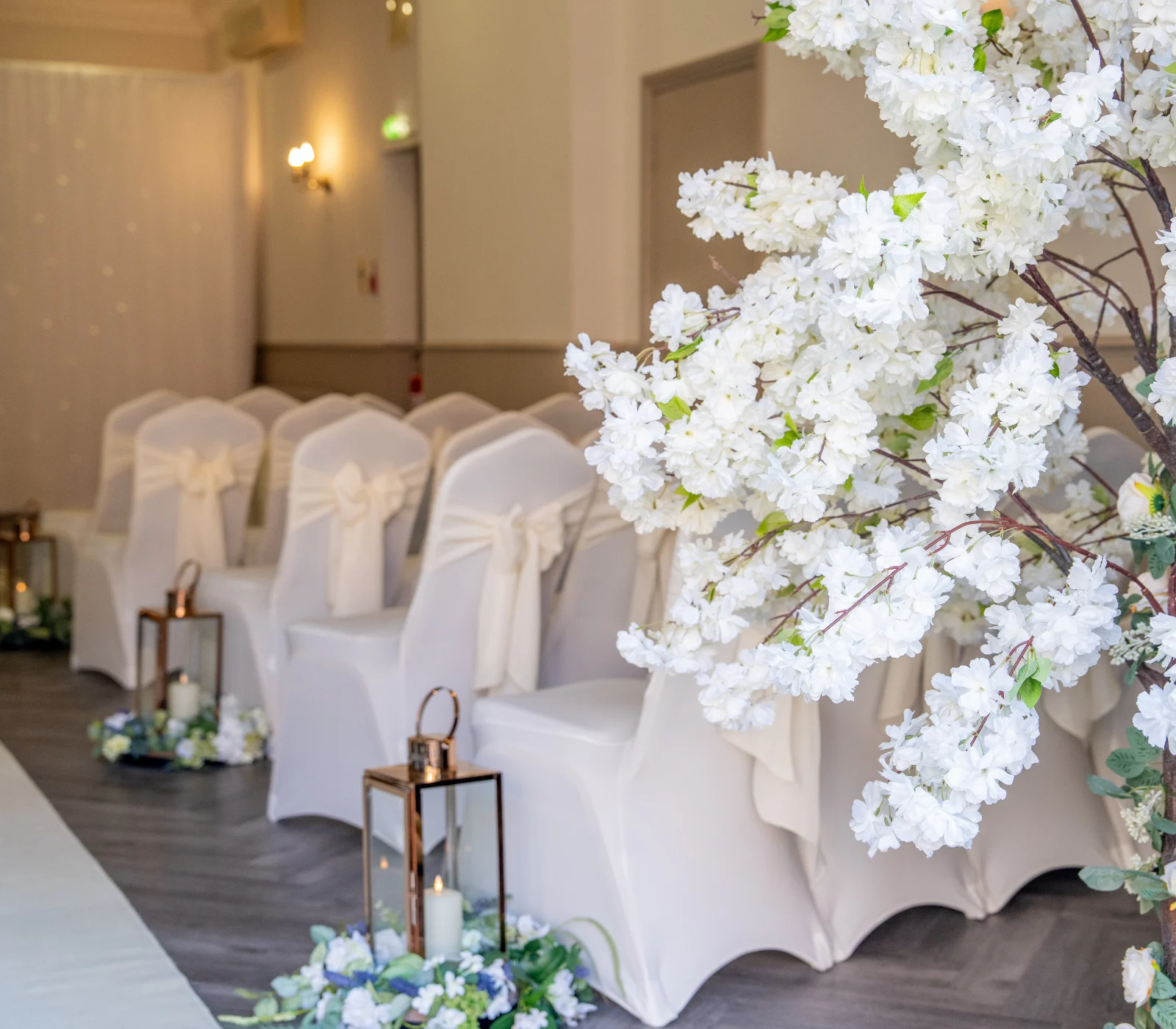 Ceremony aisle