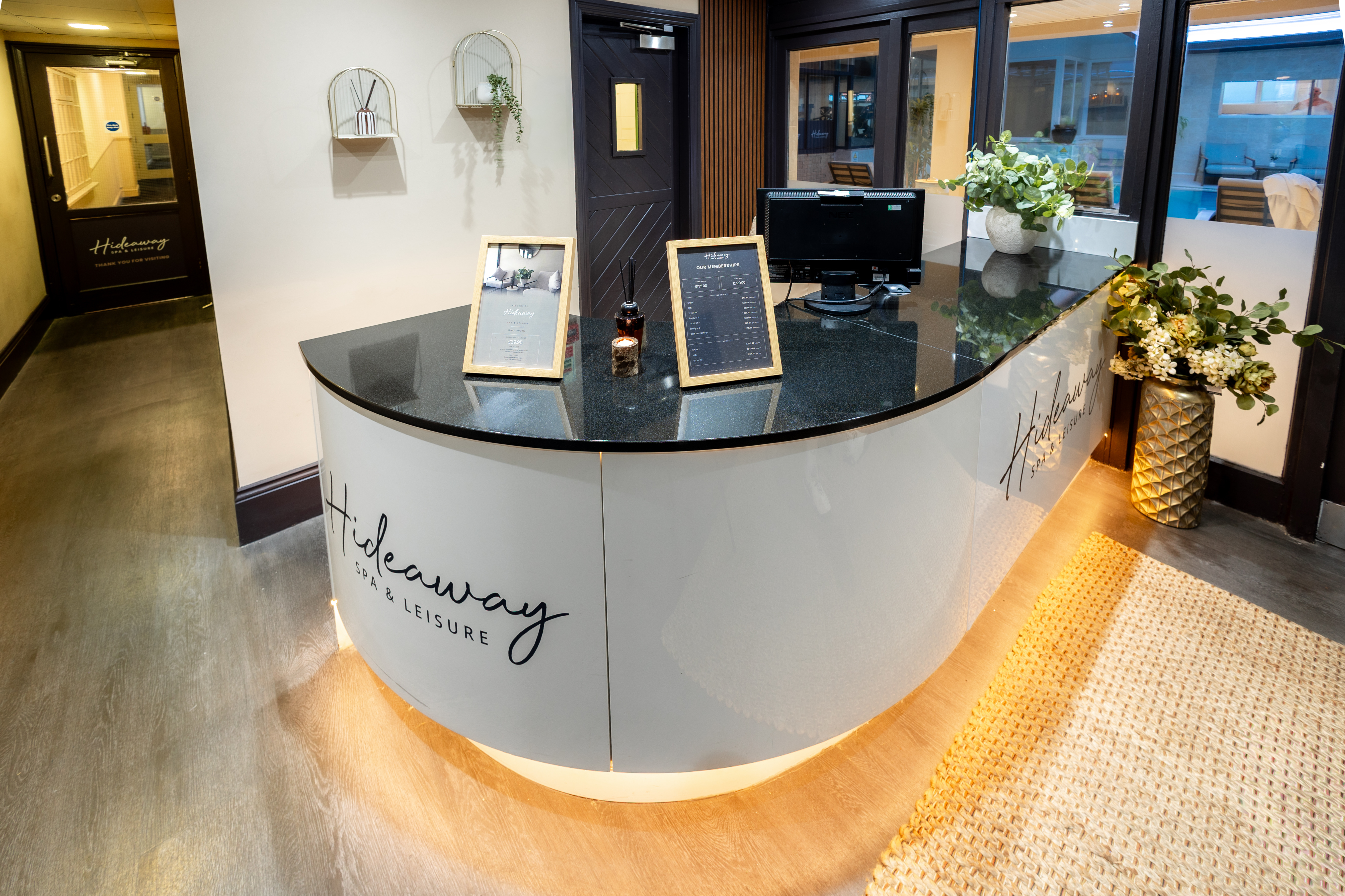 Hideaway reception