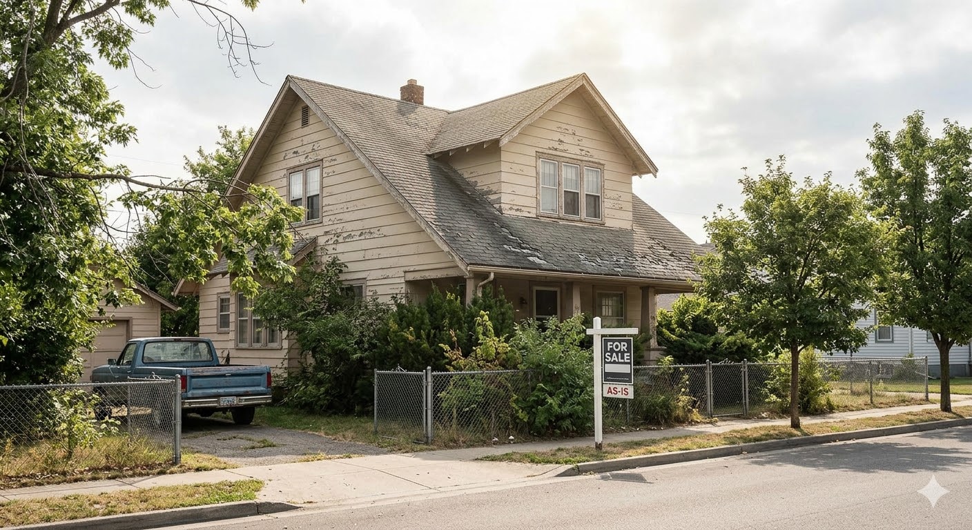 As-is properties home selling situation