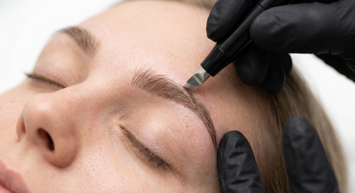 Eyebrow Microblading