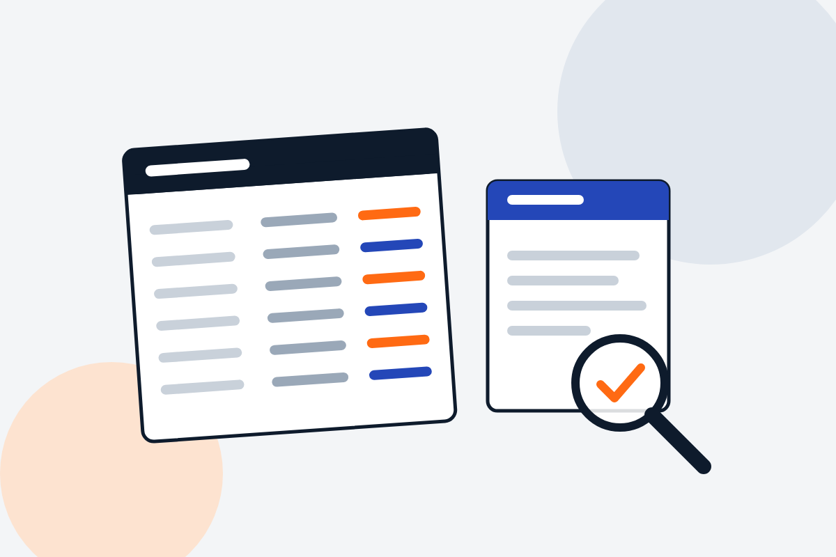 Review your books and last return