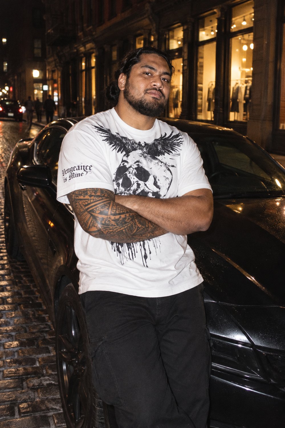 VIM 3235 Skull & Crow Tee