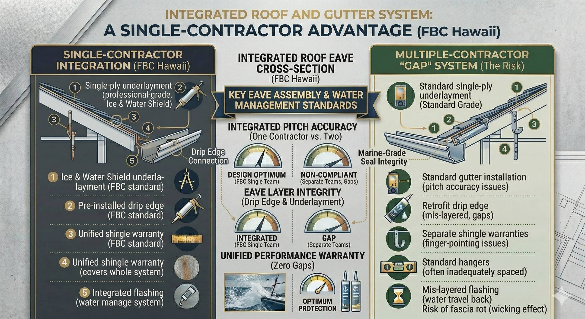 Why One Contractor Should Handle Both Your Roof and Gutters