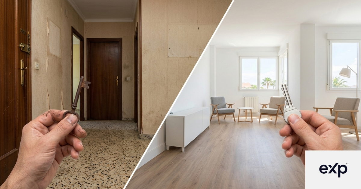 Piso antes y después de reforma en Las Palmas — vender vivienda Gran Canaria