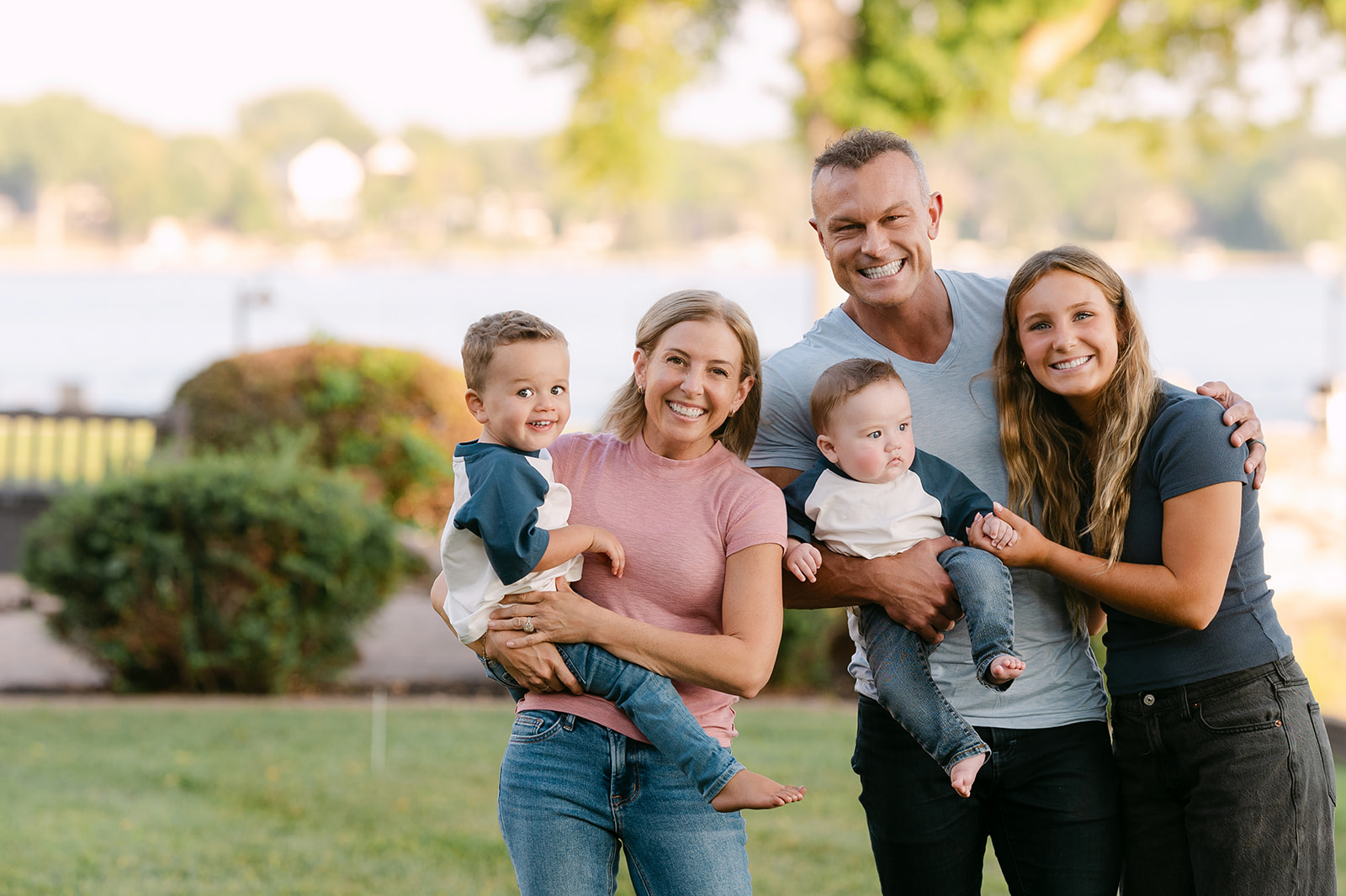 Rylee Meek with his family