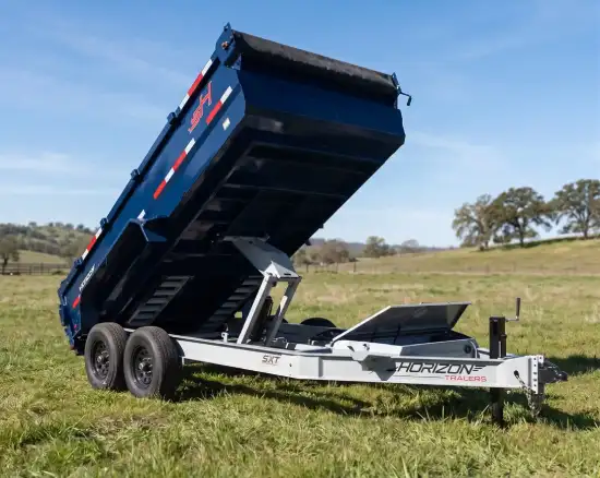 Hydraulic dump trailer for rent near Zebulon, NC