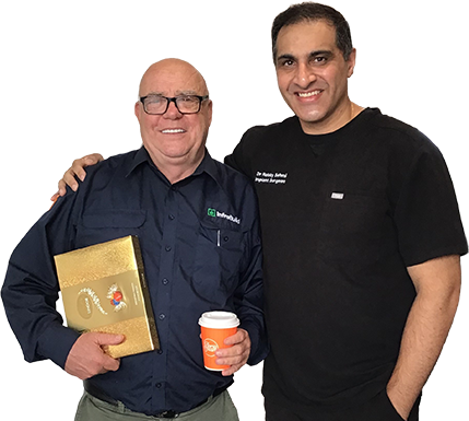 Dr Robby and Patient