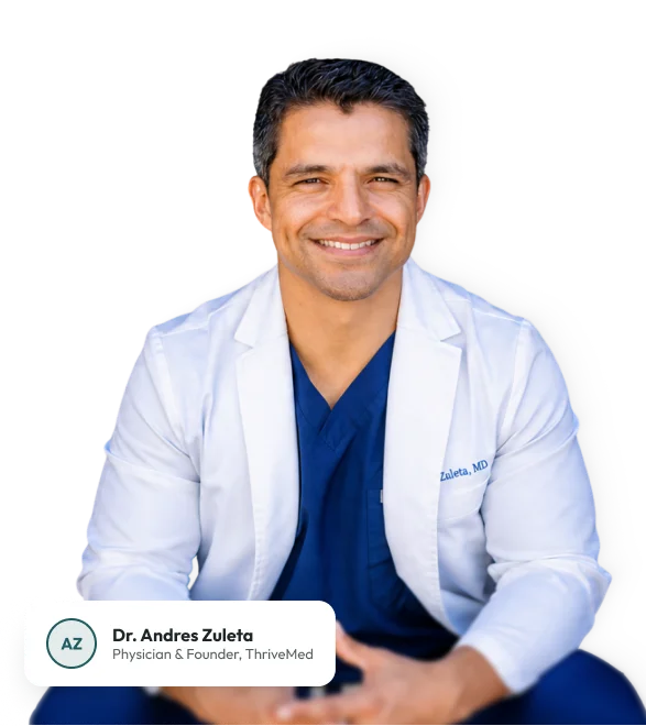 Dr. Andres Zuleta, founder of ThriveMed
