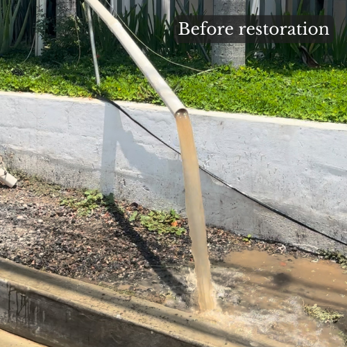 La Iglesia Rosa — before restoration