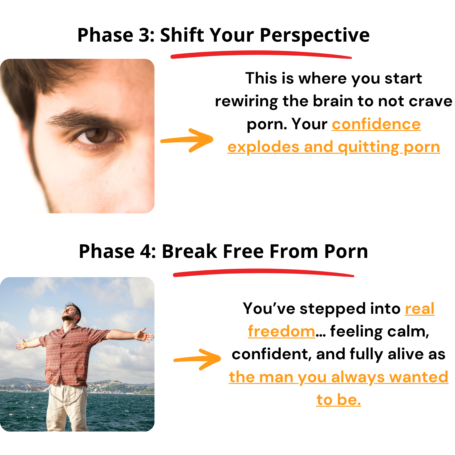 High-resolution funnel section image with structured layout and clarity