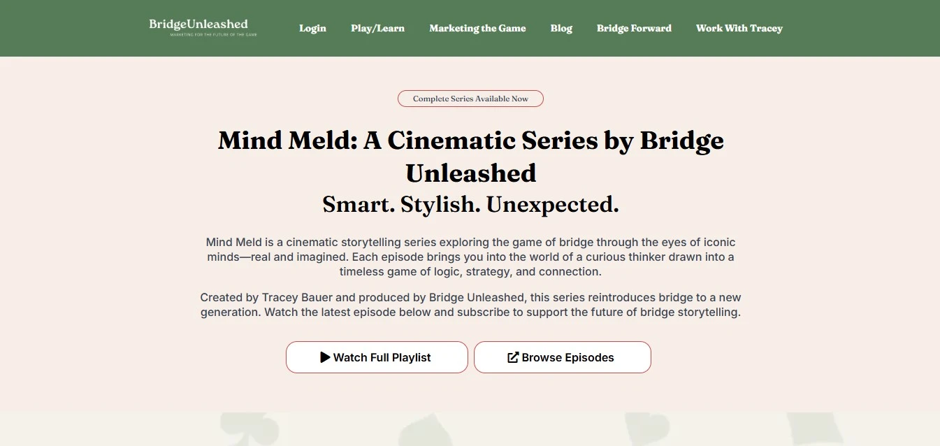 Bridge Mst Mind Meld: A Cinematic Bridge Series | Bridge Unleashed