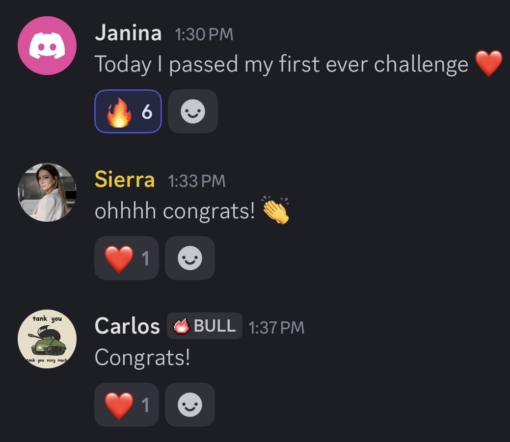 Student win