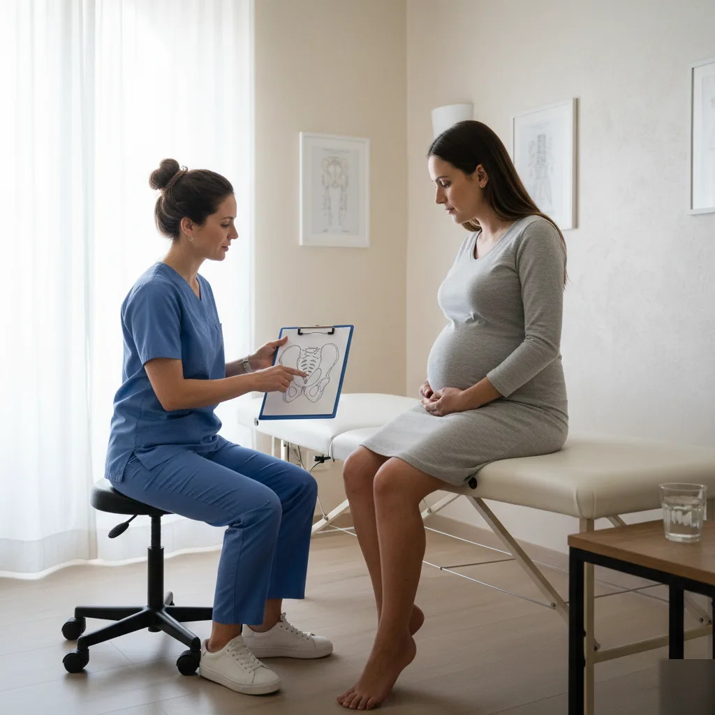 Pregnancy chiropractic first visit consultation rome