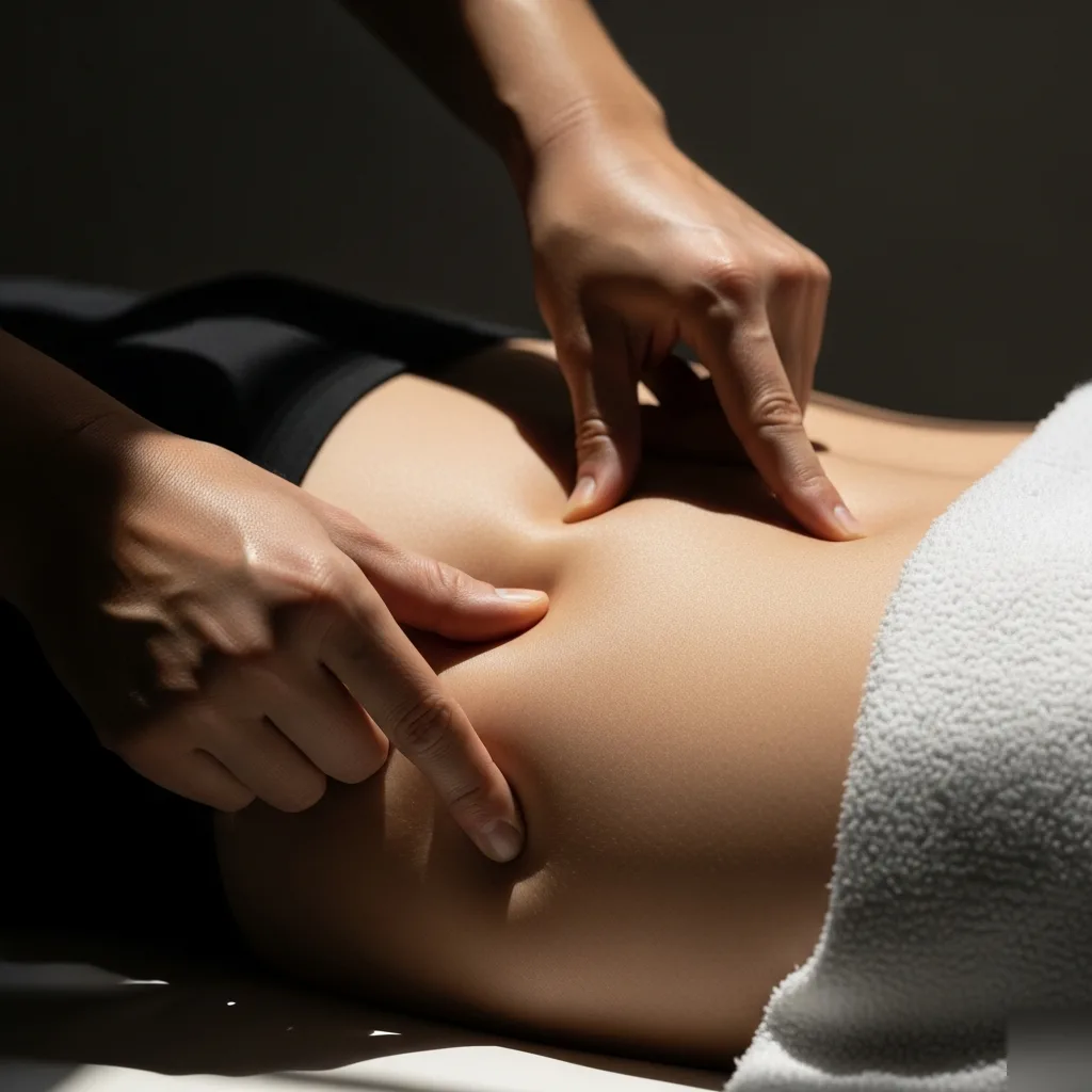 Sciatica nerve pathway palpation lower back rome