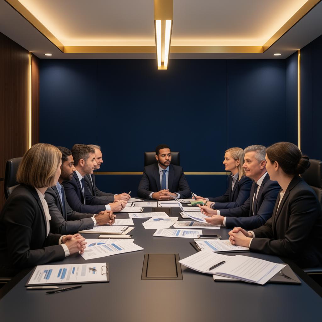 LeadsHub team meeting