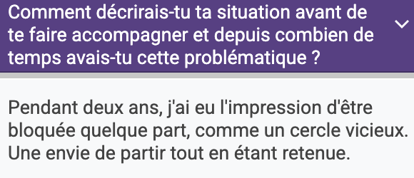 Témoignage