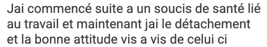 Témoignage