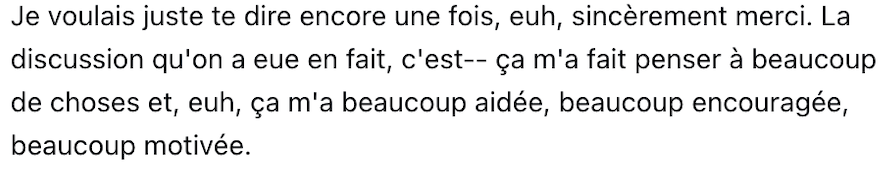 Témoignage