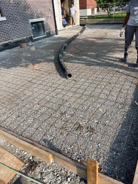 Before concrete project