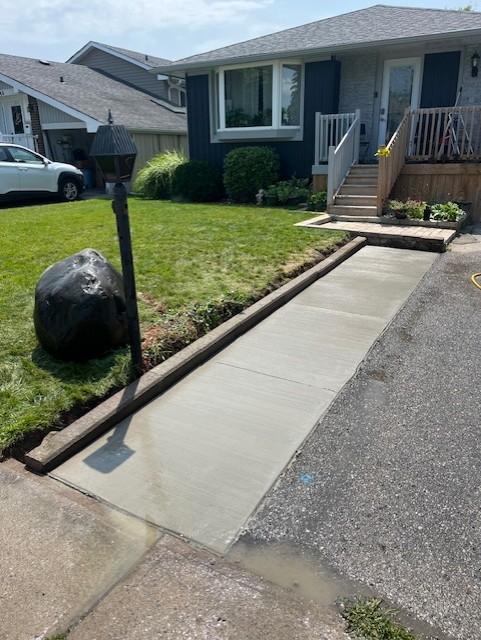 Before concrete project