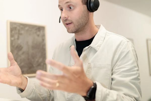 Föreläsning närbild