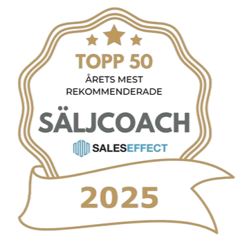 Topp 50 Säljcoach 2025 — Saleseffect