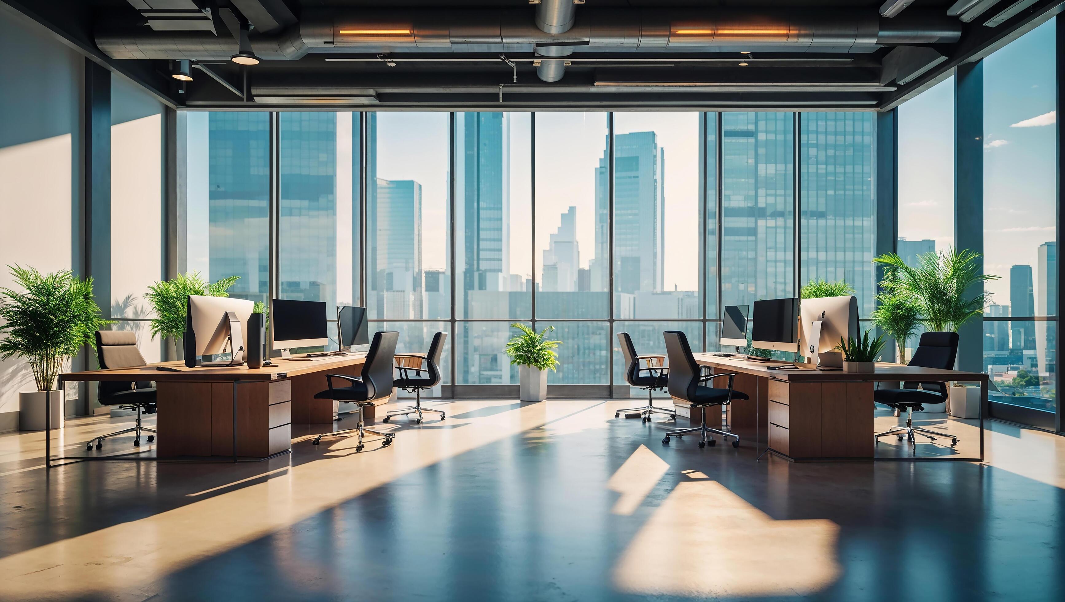 Modern office, startup workspace, or someone signing business documents