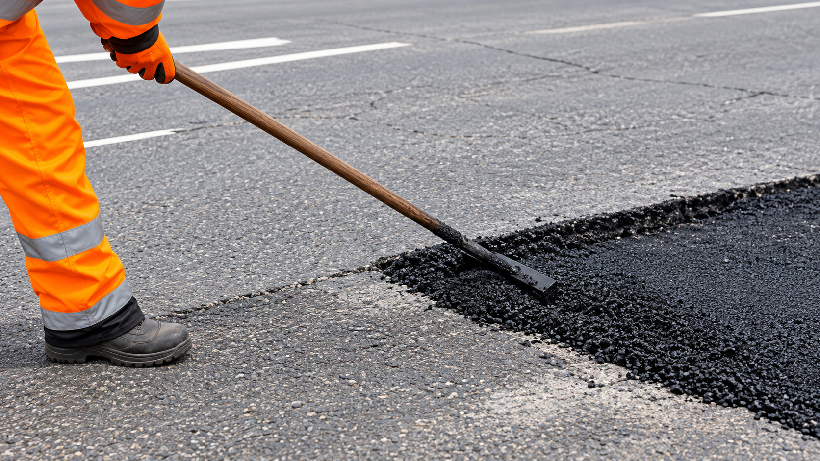 Asphalt Line Striping in Jackson