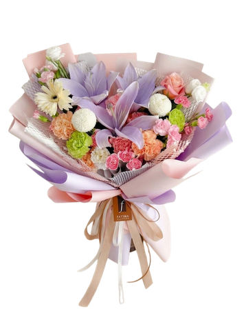 Pastel Prelude bouquet