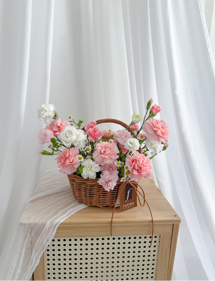 Spring Symphony flower basket