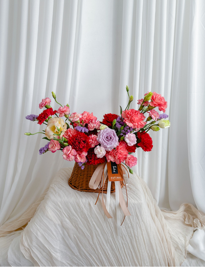Royal Radiance flower basket