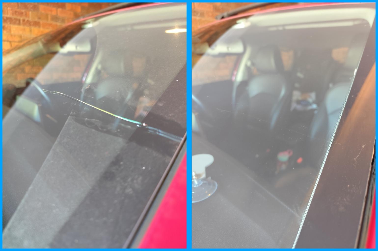 before and after of long rack repair